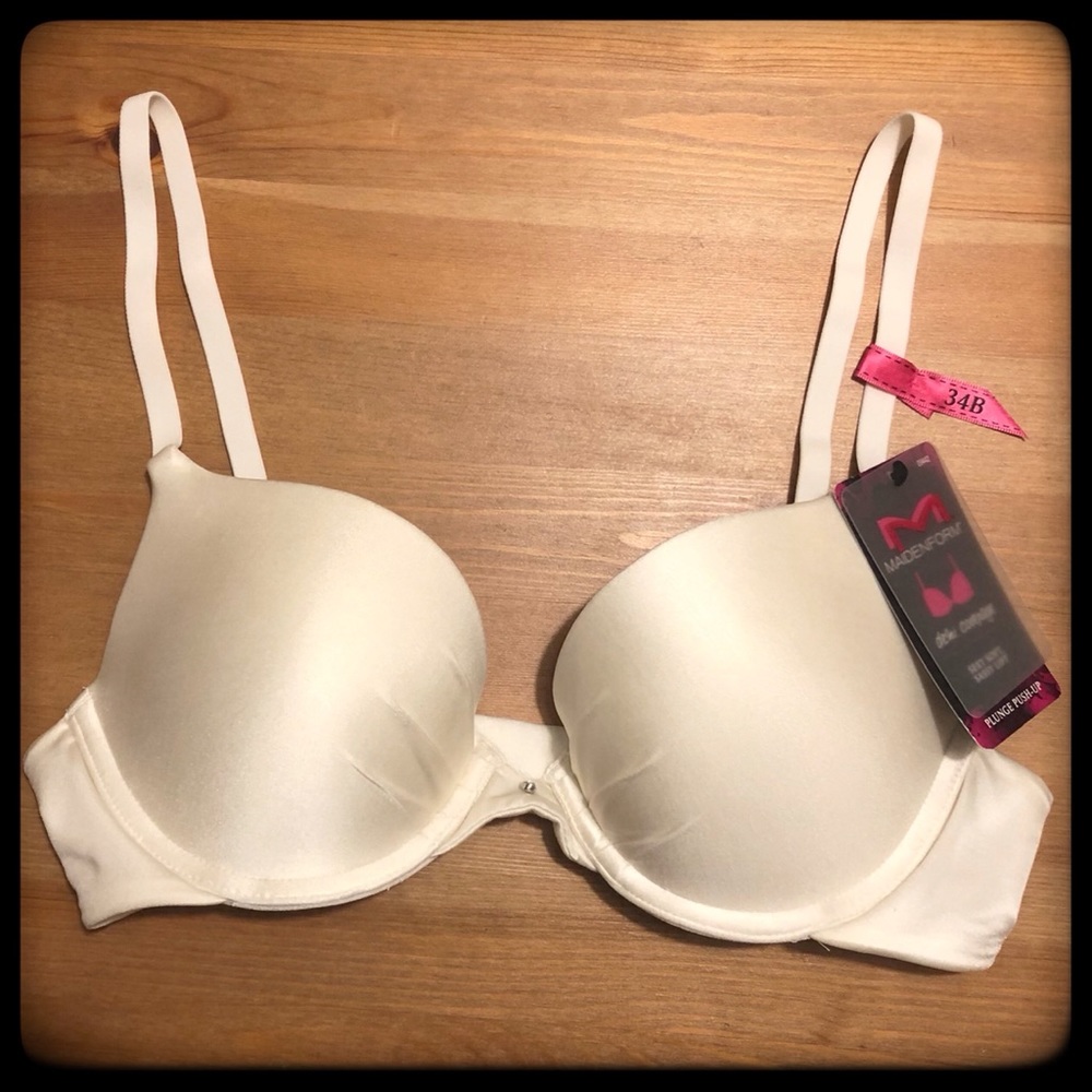 NWT Maidenform Plunge Push-Up Bra